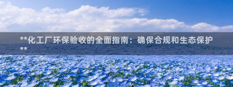 亿万先生mr01官网 - 亿万先生手机版入：**化工厂环保验收的全面指南：确保合规和生态保护
**