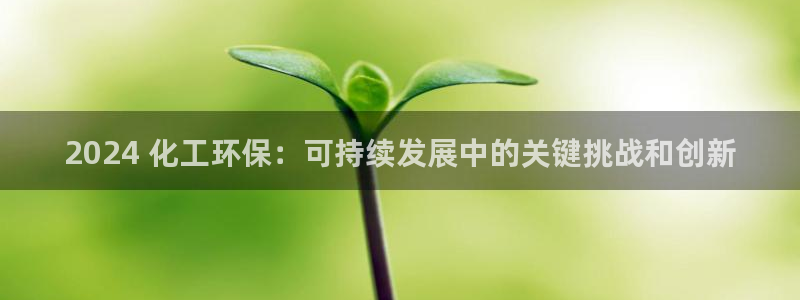 亿万先生客服联系：2024 化工环保：可持续发展中的关键挑战和创新
