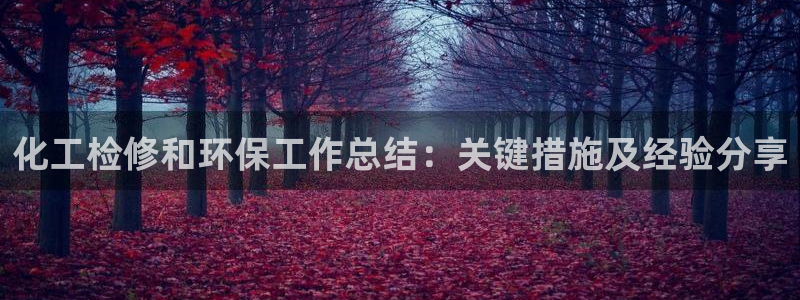 亿万先生网页版下载：化工检修和环保工作总结：关键措施及经验分享